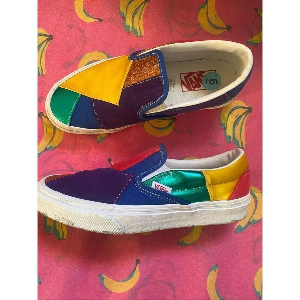 LBGTQ patchwork VANS